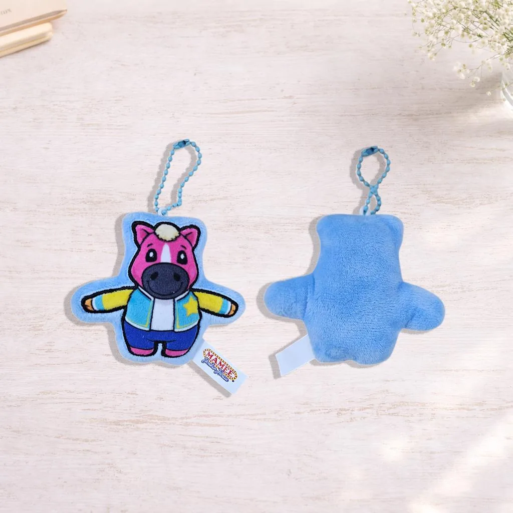 Mamee Corntoz mascot keychain
