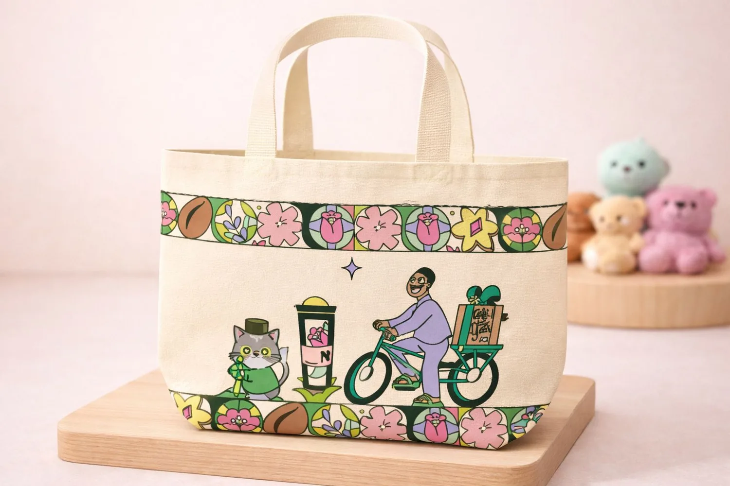 Naturals by Watsons mini Raya tote bag