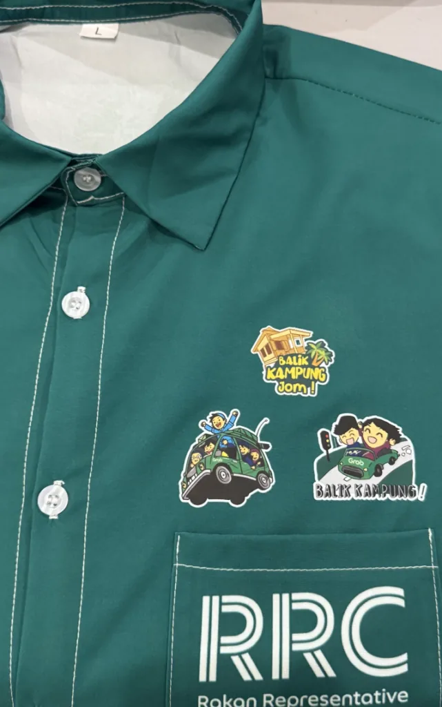 Grab annual dinner personalised apparel